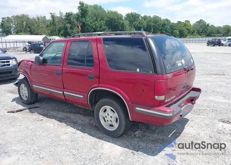 1999 Chevrolet Blazer Ls from USA, damaged, VIN 1GNDT13W0X2222414